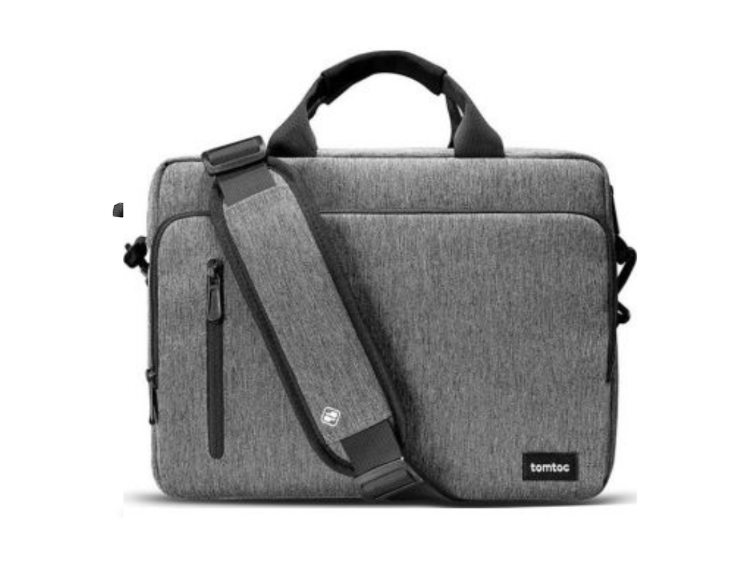 Buy Tomtoc A50 16” Laptop Shoulder Bag – Gray | in Qatar Buy Tomtoc A50 16” Laptop Shoulder Bag – Gray | in Qatar